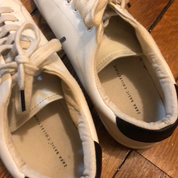 Zara white embroidered sneakers - Picture 5 of 5